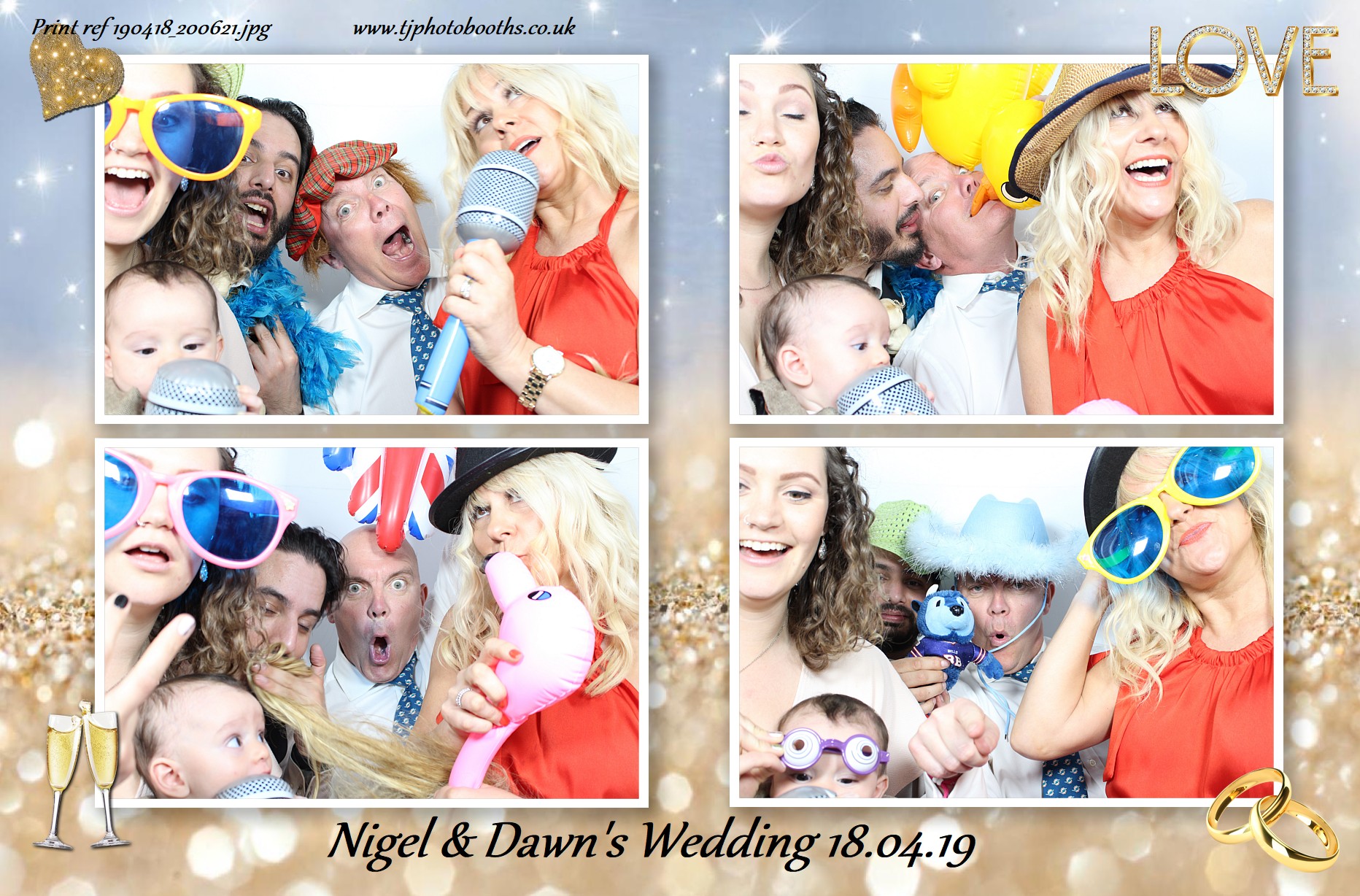 Nigel & Dawn's Wedding | View more photos from the event at gallery.tjphotobooths.co.uk/u/TJPhotobooths/Nigel-Dawns-Wedding